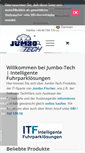 Mobile Screenshot of jumbo-tech.de