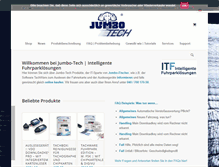 Tablet Screenshot of jumbo-tech.de